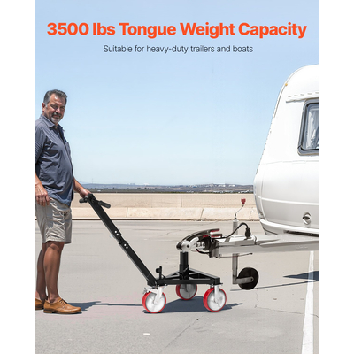 Trailer Dolly 3500lbs Tongue Weight Χωρητικότητα 18 και 22 ίντσες Ρυθμιζόμενο ύψος