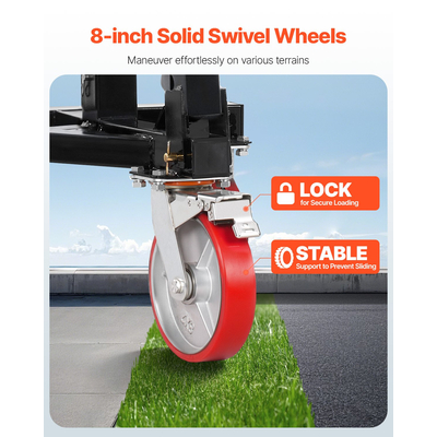 Trailer Dolly 3500lbs Tongue Weight Χωρητικότητα 18 και 22 ίντσες Ρυθμιζόμενο ύψος