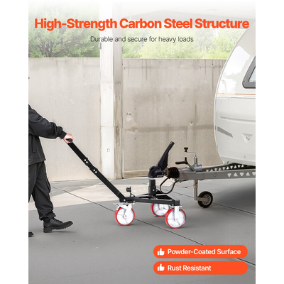 Trailer Dolly 3500lbs Tongue Weight Χωρητικότητα 18 και 22 ίντσες Ρυθμιζόμενο ύψος