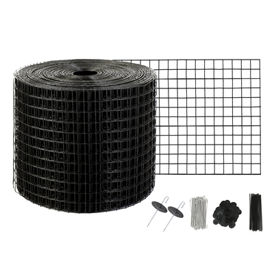 VEVOR 6 ιντσών x 50ft Solar Panel Bird Guard, Critter Guard Roll Kit με 50 τμχ συνδετήρες από κράμα αλουμινίου, προστατευτικό ηλιακό πάνελ με επίστρωση PVC ανθεκτική στη σκουριά, συρμάτινο πλέγμα 1/2 ιντσών