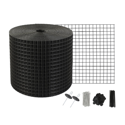 VEVOR 6 ιντσών x 100ft Solar Panel Bird Guard, Critter Guard Roll Kit με 60 τμχ συνδετήρες από κράμα αλουμινίου, προστατευτικό ηλιακού πάνελ με επίστρωση PVC ανθεκτική στη σκουριά, συρμάτινο πλέγμα 1/2 ιντσών
