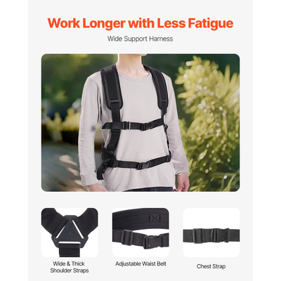 Τηλεσκοπική ράβδος πλύσης πίεσης VEVOR 21 ft 4000 psi Τηλεσκοπική ράβδος ψεκασμού