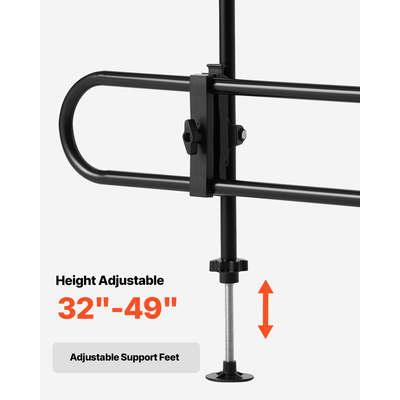 VEVOR Dog Barrier Car Barrier Μεταλλικό Ρυθμιζόμενο Διαιρέτης Pet Barrier Universal-Fit Pet Divier