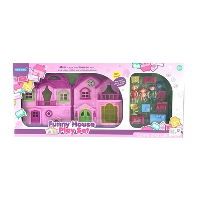 Κουκλόσπιτο με αξεσουάρ - 661N - 345398
