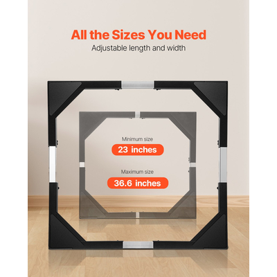 Βάση Ψυγείου VEVOR Mobile Base 1200 lbs 23 -36,6 ιντσών Ρυθμιζόμενο έπιπλο Dolly