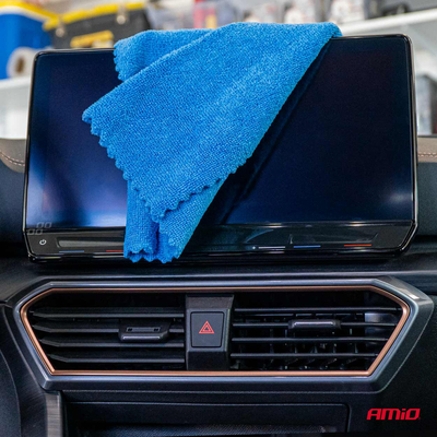 ΠΕΤΣΕΤΑ ΓΥΑΛΙΣΜΑΤΟΣ/ΣΤΕΓΝΩΜΑΤΟΣ ΜΙΚΡΟΦΙΜΠΡΑ 35x35cm AMIO - 1 Τεμ.