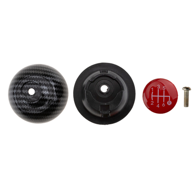 ΠΟΜΟΛΟ ΤΑΧΥΤΗΤΩΝ ΜΑΡΚΕ ΜΕ ΕΝΔΕΙΞΗ 6 ΤΑΧΥΤΗΤΩΝ ΣΕ ΚΟΚΚΙΝΟ-ΜΑΥΡΟ-ΚΑΡΜΠΟΝ ΧΡΩΜΑ ΓΙΑ FIAT 500 ABARTH 2007+ NTY - 1 ΤΕΜ.