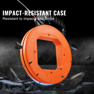 VEVOR Fish Tape Wire Line Puller 100 ft 1/4 σε PET με ψηλή πλαστική θήκη