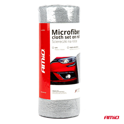 ΠΑΝΑΚΙ ΓΥΑΛΙΣΜΑΤΟΣ/ΣΤΕΓΝΩΜΑΤΟΣ ΜΙΚΡΟΦΙΜΠΡΑ 30x30cm AMIO - 1 τεμ.