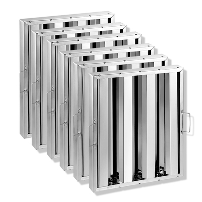 VEVOR 15,5Wx19,5H Inch Commercial Hood Filter Range Hood Διάφραγμα από ανοξείδωτο χάλυβα
