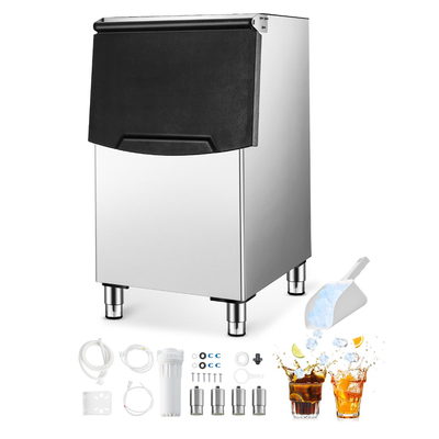 Κάδος αποθήκευσης VEVOR Commercial Ice Maker Δοχείο πάγου χωρητικότητας 250 lbs με φίλτρο