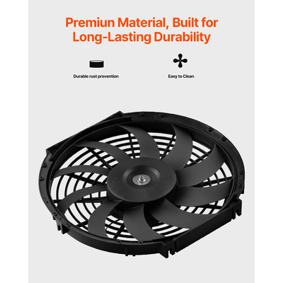 VEVOR 12" Gable Mount Fan 1300 CFM Attic Exhaust Fan with Ρυθμιζόμενος Θερμοστάτης