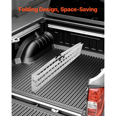 VEVOR 600 lbs Ράμπες αλουμινίου 1 τμχ Ράμπες φόρτωσης βαρέως τύπου με λαβές