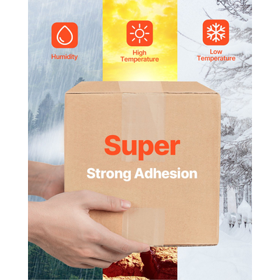 VEVOR Clear Packing Tape 6 Rolls 65 Yards Heavy Duty Clear Packing Tapes 2,7 Mil