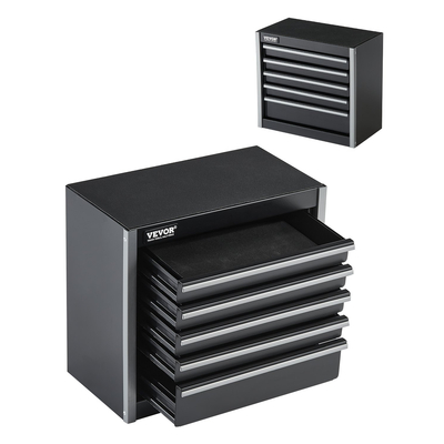 VEVOR Tool Box 8,6 ιντσών Φορητό μεταλλικό κουτί εργαλείων με 5 συρτάρια Tool Organizer