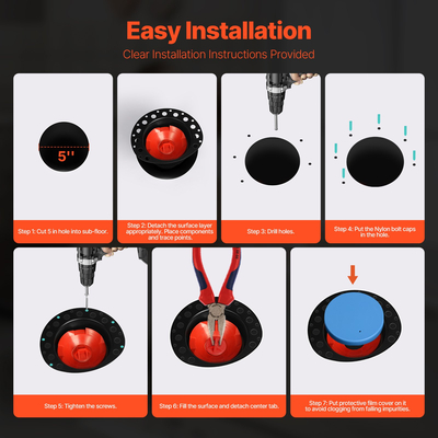 Κιτ αποστράγγισης μπανιέρας VEVOR Κιτ αποστράγγισης μπανιέρας με αντάπτορα ABS