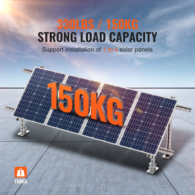 Βάση στήριξης ηλιακού πάνελ πολλαπλών τεμαχίων VEVOR Ρυθμιζόμενα στηρίγματα 30°-60°