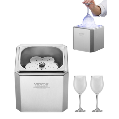 VEVOR Commercial Glass Froster CO2 Beer Glass Chiller Fast Frost Ice Cup Machine