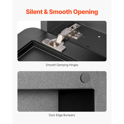 VEVOR Medicine Cabinet 16" x 24" Mirror Medicine Cabinet Ρυθμιζόμενα ράφια