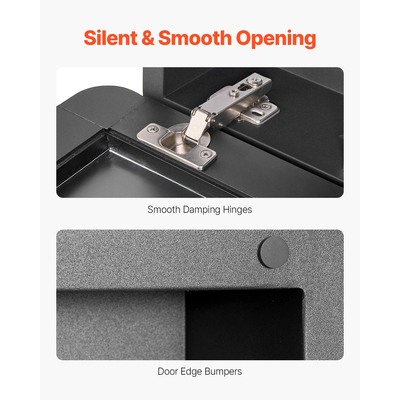 VEVOR Medicine Cabinet 16,5" x 27,5" Mirror Medicine Cabinet Ρυθμιζόμενα ράφια