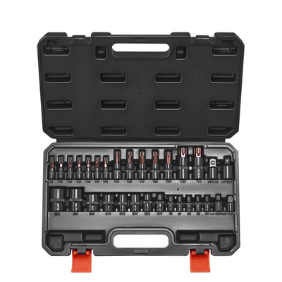 Torx Bit Socket and External Torx Socket Set 31-Pece T8-T70 and E4-E24 Steel