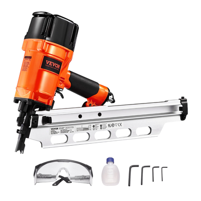 Καρφωτικό πλαισίωσης VEVOR 50 έως 90 mm 21° Full Round Head Πνευματικό καρφωτικό πλαισίωσης