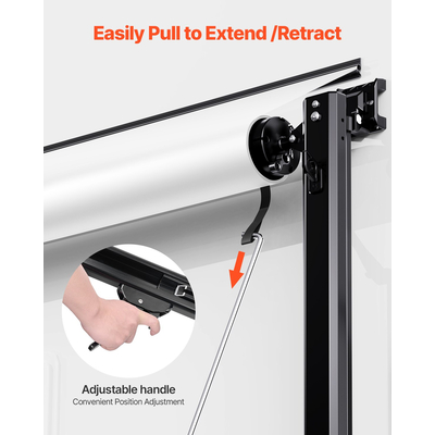 Εγχειρίδιο αντικατάστασης τέντας VEVOR 16&#039; RV Τέντα ρυμουλκούμενου για τα περισσότερα DC12V RV