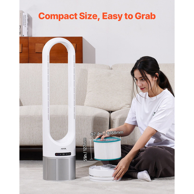 Ανταλλακτικό φίλτρο VEVOR για ανεμιστήρα πύργου με HEPA υψηλής πυκνότητας και ενεργό άνθρακα