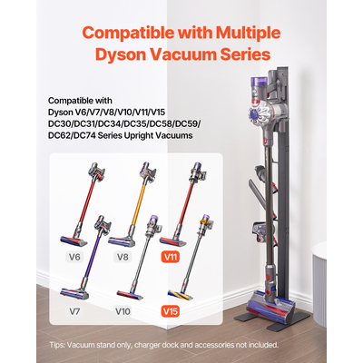Βάση κενού VEVOR για βάση στήριξης αποθήκευσης Dyson Multi-Models με 6 γάντζους