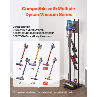 Βάση κενού VEVOR για βάση στήριξης αποθήκευσης Dyson Multi-Models με ρόδες