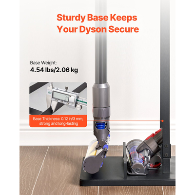 Βάση κενού VEVOR για βάση στήριξης αποθήκευσης Dyson Multi-Models με ρόδες