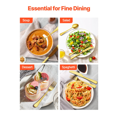 Σετ μαχαιροπίρουνα VEVOR 100 τεμαχίων Ανοξείδωτα μαχαιροπίρουνα μαχαιροπίρουνα μαχαιροπήρουνα για 20