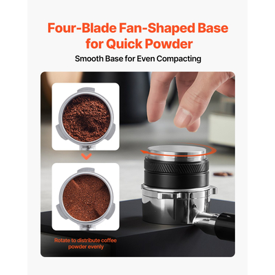 VEVOR 51mm Coffee Distributor 2-σε-1 Ρυθμιζόμενος Διανομέας Espresso για το Σπίτι