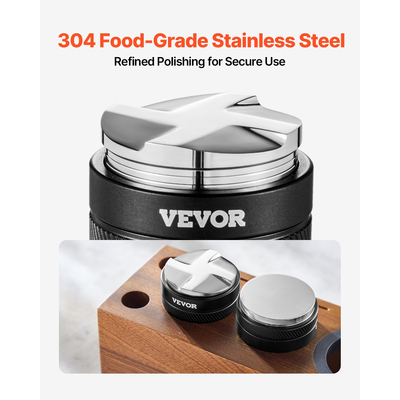 VEVOR 51mm Coffee Distributor 2-σε-1 Ρυθμιζόμενος Διανομέας Espresso για το Σπίτι