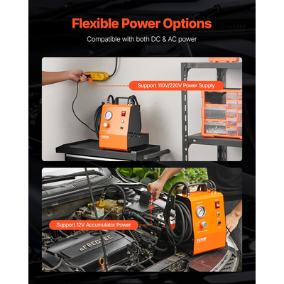 VEVOR 220V Electric Complete Adapter Fluid Brake Kit για τροφοδοσία DC και AC