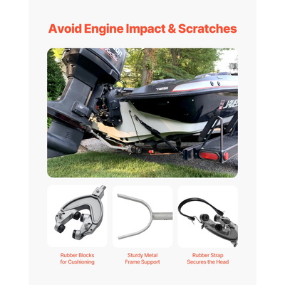 VEVOR Adjustable Transom Saver 26.9-62.2 σε Transom Saver με Heavy-Duty Head