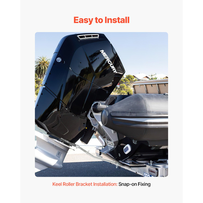 VEVOR Adjustable Transom Saver 26.9-62.2 σε Transom Saver με Heavy-Duty Head