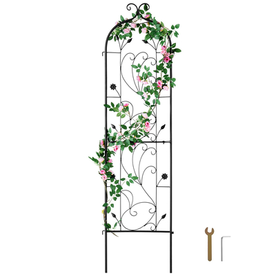 VEVOR Metal Garden Trellis for Climbing Plant Support 60 x 15 σε ανθεκτικό στη σκουριά