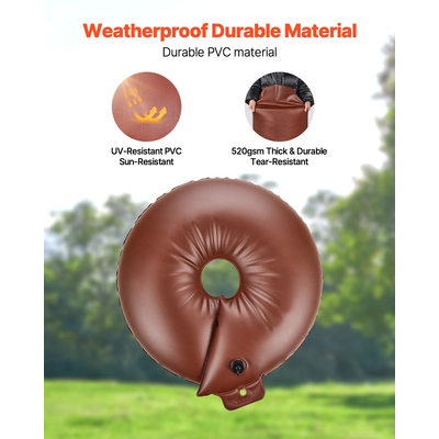 VEVOR Δαχτυλίδι ποτίσματος δέντρου 4 πακέτα 16 γαλονιών αργής αποδέσμευσης Tree water bag Ανθεκτικό