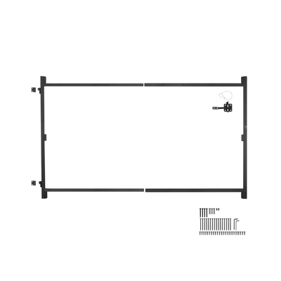 VEVOR Gate Building Kit Ταιριάζει 60 έως 96 σε μεγάλα ανοίγματα 6 έως 7 πόδια ψηλός φράχτης