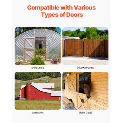 Γωνιακό στήριγμα πύλης VEVOR 2 σετ Anti Sag Gate Frame Hardware Kit Μαύρο