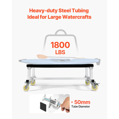 VEVOR Watercraft PWC Dolly Boat 1800 lbs Χωρητικότητα τζετ σκι Σταντ αποθήκευσης