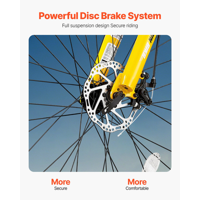 VEVOR 29" Mountain Bike MTB Bicycle 24 Speed ​​Full Suspension Διπλά Δισκόφρενα
