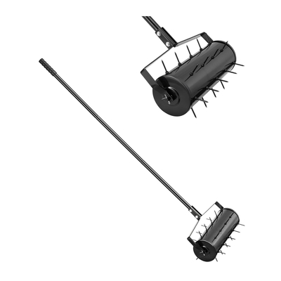 VEVOR Rolling Lawn Aerator 18" Heavy-Duty Rolling Aerator Lawn Lawn