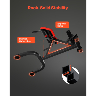 VEVOR Roman προέκταση πλάτης πολυθρόνας Πάγκος υπερέκτασης Ρυθμιζόμενος πολλαπλών λειτουργιών