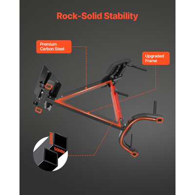 VEVOR Roman προέκταση πλάτης πολυθρόνας Πάγκος υπερέκτασης Ρυθμιζόμενος πολλαπλών λειτουργιών