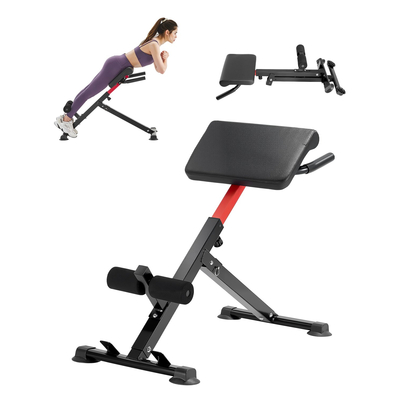 VEVOR Roman Chair Back Extension Πάγκος Hyperextension Ρυθμιζόμενο Αναδιπλούμενο Γυμναστήριο