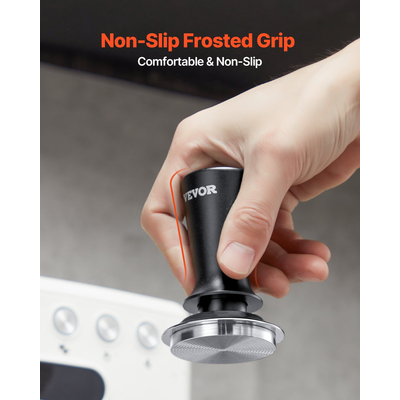 VEVOR 53mm Espresso Tamper από ανοξείδωτο ατσάλι Coffee Tamper με ελατήριο