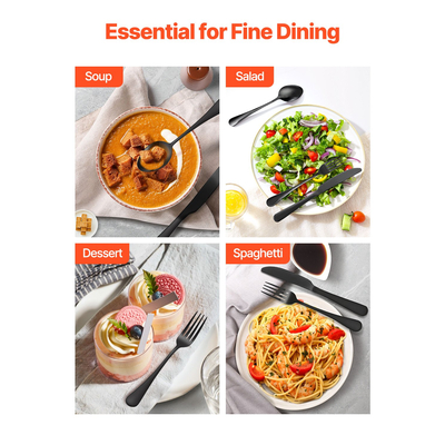 Σετ μαχαιροπίρουνα VEVOR 30 τεμαχίων από ανοξείδωτα μαχαιροπίρουνα μαχαιροπίρουνα μαχαιροπήρουνα για 6