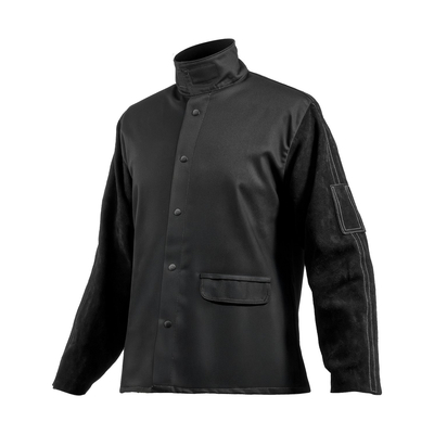 VEVOR FR Μπουφάν συγκόλλησης XXL Size Heavy Duty Δέρμα αγελάδας & 9oz FR βαμβάκι